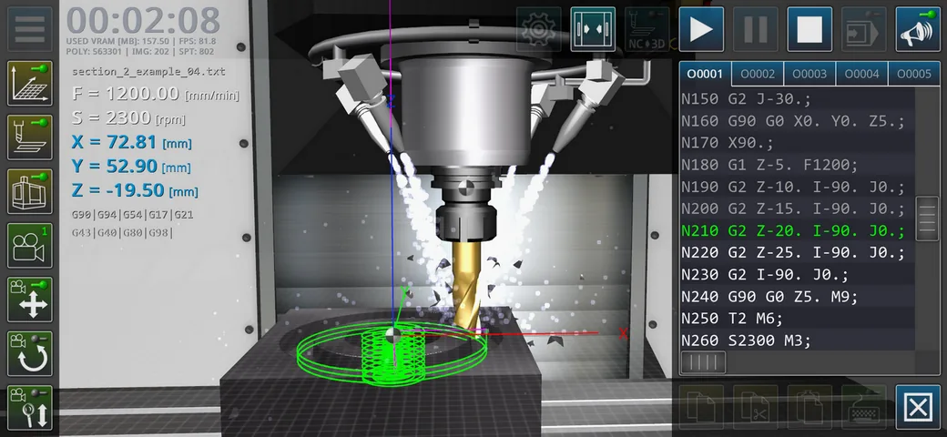 CNC Milling Simulator Pro